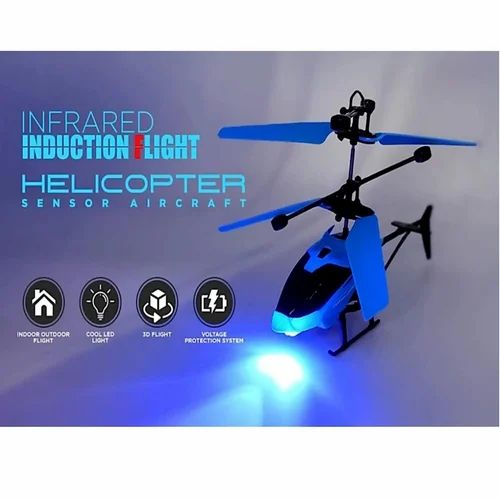 Helicopter – Hand Sensor Controlled, Rechargeable Flying Toy For Children