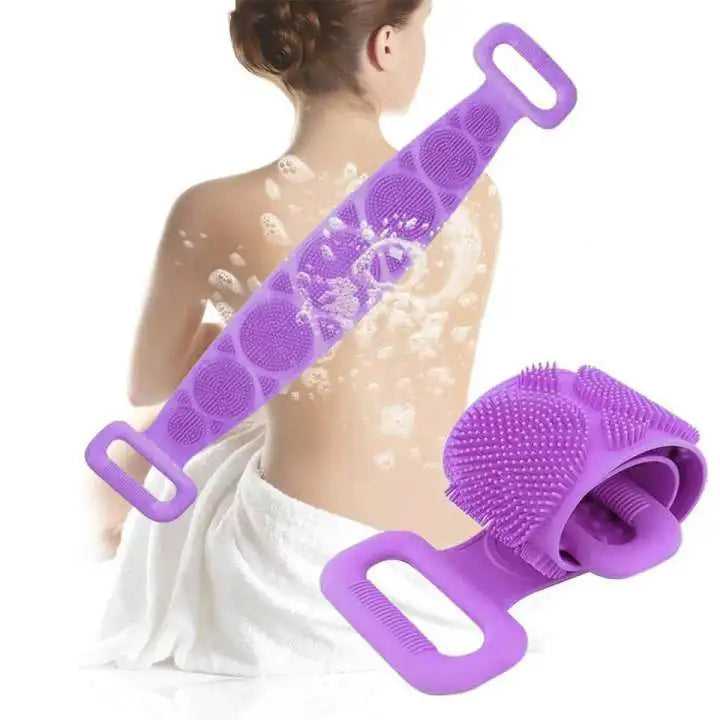 Single Side Bath Towel Silicone Scrubber Buy 1 Get 1 Free!!!