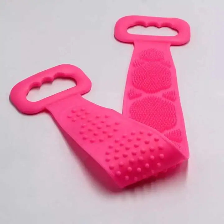 Single Side Bath Towel Silicone Scrubber Buy 1 Get 1 Free!!!