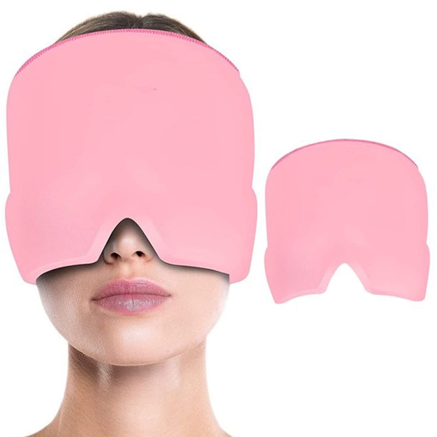 Headache Relief Hat For Migraine Relief, Tension, One Size Fits All Headache Cap With Reusable Ice Gel Pack