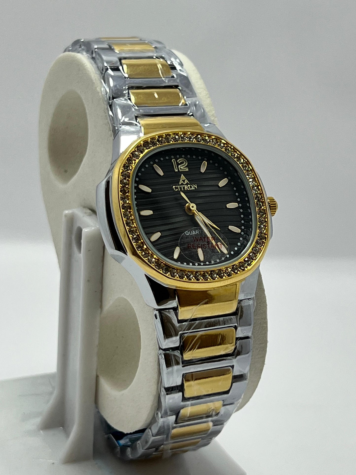Citron watch  luxury quartz watch  gold silver - LOOKANDLUSH.COM