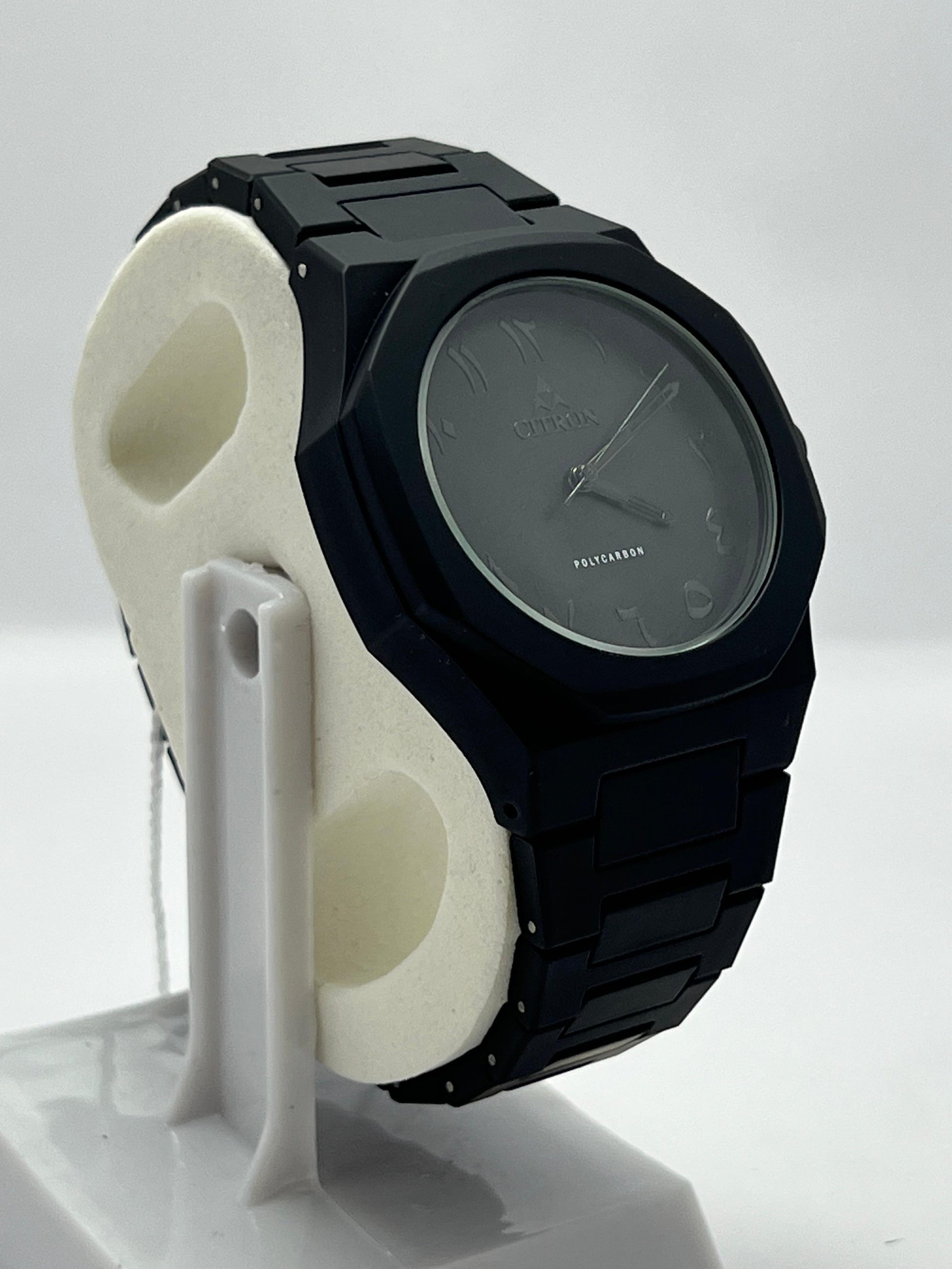 Stylish Black Arabic Numerals Men’s Wrist Watch – Stainless Steel Luxury Design - LOOKANDLUSH.COM