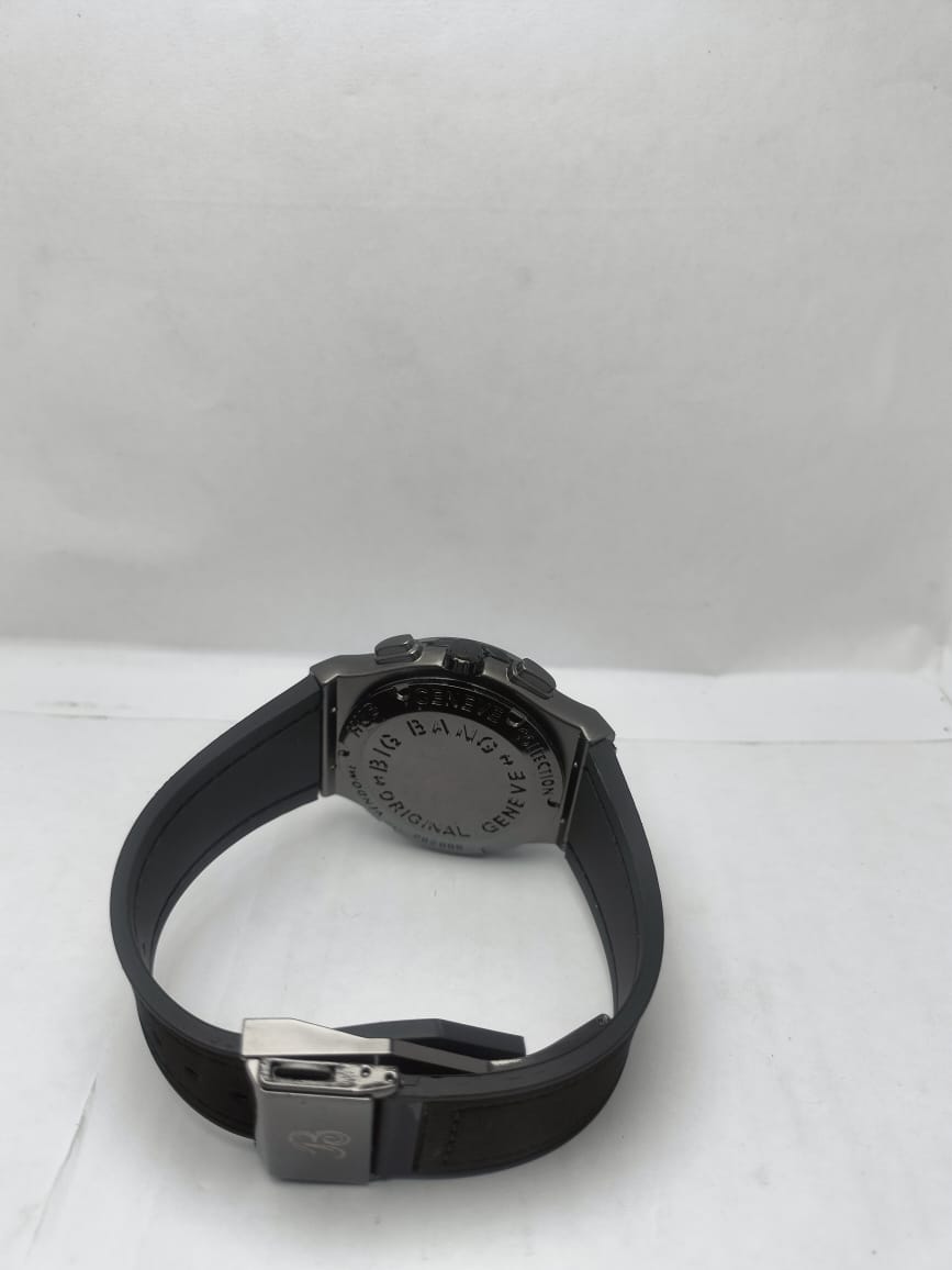 Luxury Hublot Style Skeleton Automatic Watch – Black Rubber Strap - LOOKANDLUSH.COM