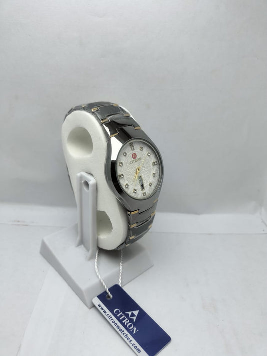 Citron stone Analog Watch with Day & Date Display - LOOKANDLUSH.COM