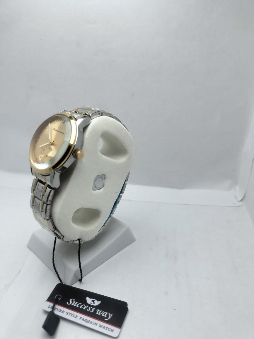 Luxury Success Way Women’s  Gold & Silver Two-Tone watch - LOOKANDLUSH.COM