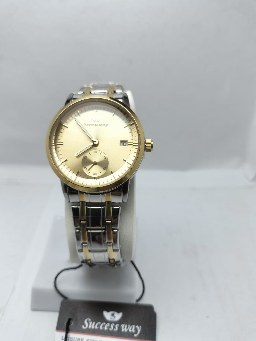Luxury Success Way Women’s  Gold & Silver Two-Tone watch - LOOKANDLUSH.COM