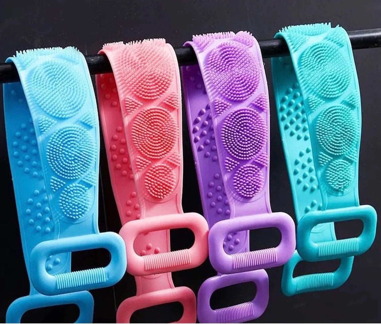 Single Side Bath Towel Silicone Scrubber Buy 1 Get 1 Free!!!